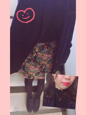 「topic luxe（トピックラックス）のアイテム」を使った、na ♡*°さん（レディース・160cm）の冬コーディネート