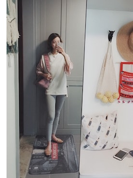 「Meli Melo（メリメロ）のアイテム」を使った、1inaさん（レディース・163cm）の秋コーディネート