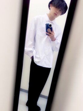 「アイテム（ピアス（片耳用））」を使った、junjunさん（メンズ・170cm・10代）の春コーディネート