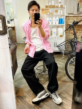 「ARMY TWILL（アーミーツイル）のアイテム（パンツ）」を使った、ITO-sanさん（メンズ・175cm）の春コーディネート