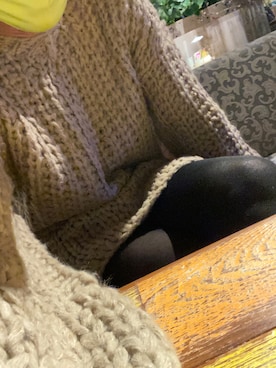 「MIRROR9（ミラーナイン）のアイテム」を使った、まぁみさん（レディース・169cm）の冬コーディネート