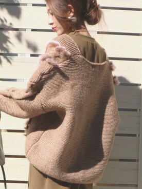 「M y u（ミュー）のアイテム」を使った、miyuさん（レディース・158cm）の秋コーディネート