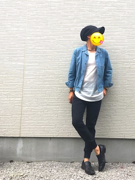 denさん（メンズ・165cm）の夏コーディネート