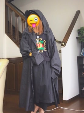 「Yohji Yamamoto（ヨウジヤマモト）のアイテム（アクセサリー）」を使った、148cmの日記さん（レディース・147cm）の秋コーディネート