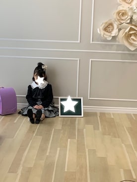 「アリサナのアイテム（ワンピース/ドレス、グレー系）」を使った、wakanaさん（レディース・160cm）の春コーディネート