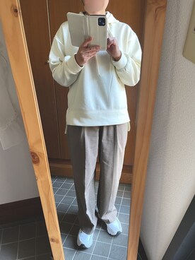 「pink adobe（ピンクアドベ）のアイテム」を使った、POCHAさん（レディース・157cm）の春コーディネート