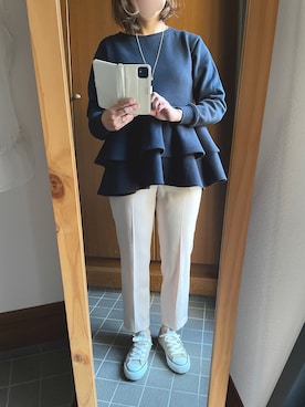 POCHAさん（レディース・157cm）の春コーディネート