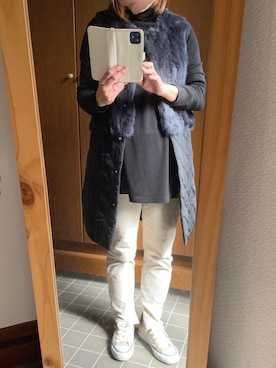 POCHAさん（レディース・157cm）の冬コーディネート