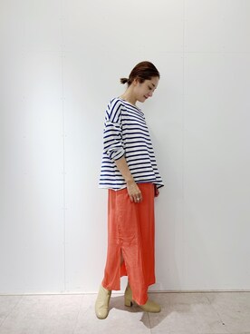 「レザーブーツ」｜「アイテム（ワンピース/ドレス）」を使った、kawashima_164cmさん（レディース・164cm）の秋コーディネート