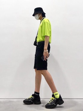 「ADER error（アーダーエラー）のアイテム（レッグウェア）」を使った、jerrysoさん（メンズ・177cm）の夏コーディネート