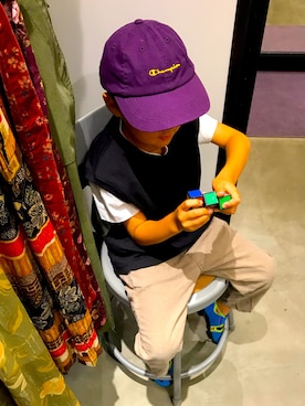 kenmoxさん（キッズ・110cm）の秋コーディネート