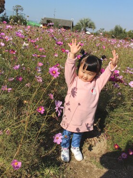 かほさんさん(キッズ・90cm)の夏コーディネート