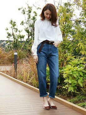 S.さん（レディース・164cm）の冬コーディネート