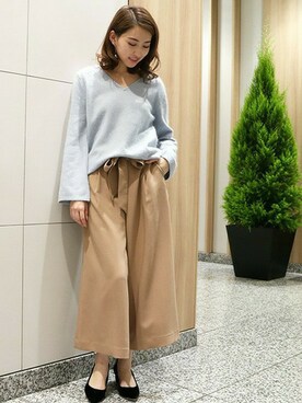 「N. Natural Beauty Basic」｜S.さん（レディース・164cm）の冬コーディネート