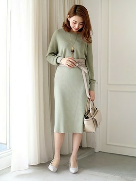 S.さん（レディース・164cm）の冬コーディネート