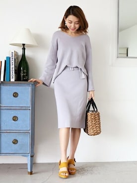 S.さん（レディース・164cm）の春コーディネート