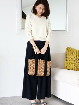 S.さん（レディース・164cm）の春コーディネート