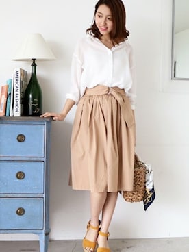 S.さん（レディース・164cm）の春コーディネート