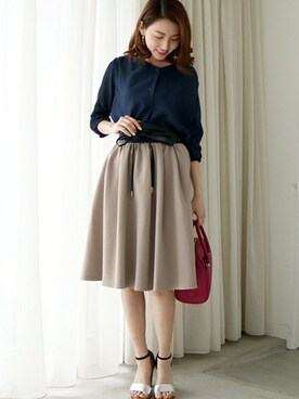 S.さん（レディース・164cm）の春コーディネート