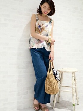 S.さん（レディース・164cm）の春コーディネート