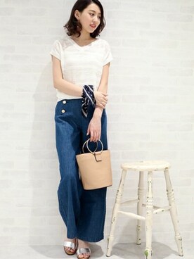 「N. Natural Beauty Basic」｜S.さん（レディース・164cm）の春コーディネート