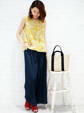 S.さん（レディース・164cm）の夏コーディネート