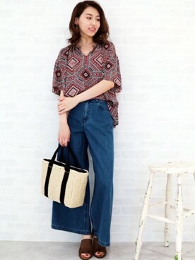 S.さん（レディース・164cm）の夏コーディネート