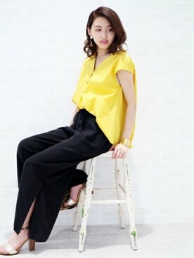 S.さん（レディース・164cm）の夏コーディネート