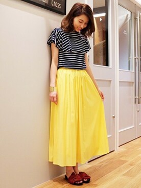 S.さん（レディース・164cm）の夏コーディネート