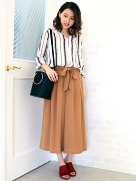 S.さん（レディース・164cm）の夏コーディネート