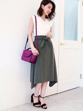 S.さん（レディース・164cm）の夏コーディネート