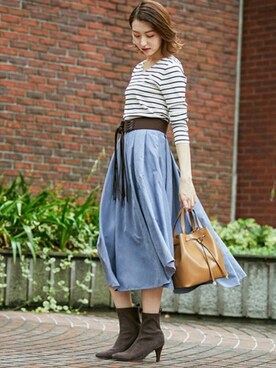 S.さん（レディース・164cm）の秋コーディネート