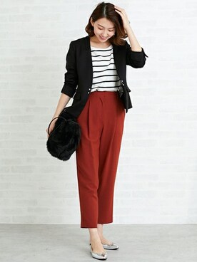 S.さん（レディース・164cm）の秋コーディネート