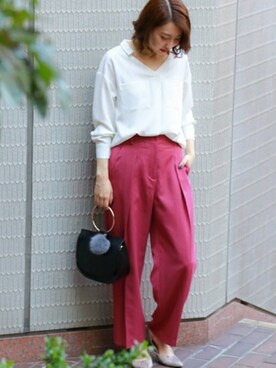 S.さん（レディース・164cm）の秋コーディネート