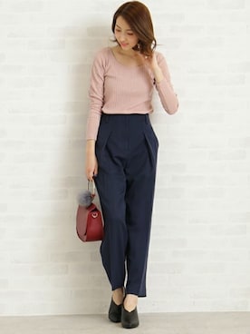 「N.（N. Natural Beauty Basic）（エヌエヌナチュラルビューティーベーシック）のアイテム（ブーティ）」を使った、S.さん（レディース・164cm）の秋コーディネート