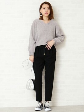 S.さん（レディース・164cm）の秋コーディネート