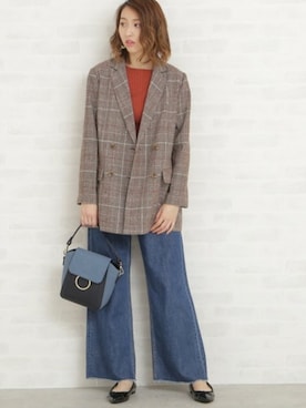 「N.（N. Natural Beauty Basic）（エヌエヌナチュラルビューティーベーシック）のアイテム（ジャケット/アウター）」を使った、S.さん（レディース・164cm）の秋コーディネート