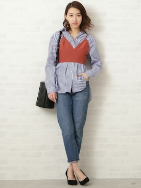 「N.（N. Natural Beauty Basic）（エヌエヌナチュラルビューティーベーシック）のアイテム（アクセサリー）」を使った、S.さん（レディース・164cm）の冬コーディネート