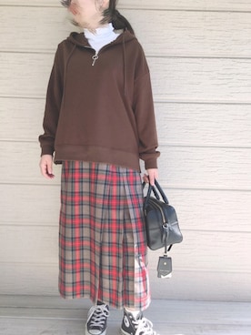 「MARC JACOBS（マークジェイコブス）のアイテム（ハンドバッグ）」を使った、ポンフリー＊*さん（レディース・160cm）の秋コーディネート