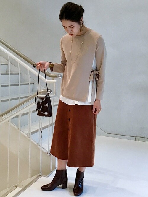 Ships 名古屋店髙木さんのスカートを使ったコーディネート Zozotown