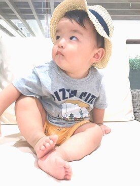 AO✘✘✘NENEさん(キッズ・80cm)の夏コーディネート