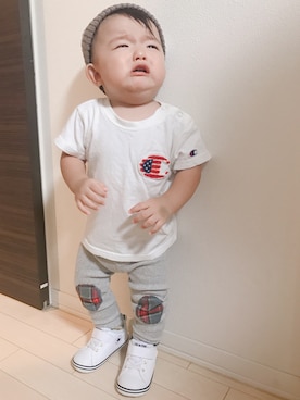 AO✘✘✘NENEさん（キッズ・80cm）の秋コーディネート