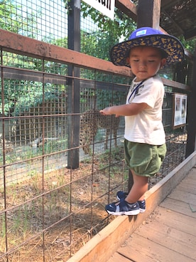 AO✘✘✘NENEさん（キッズ・90cm）の夏コーディネート