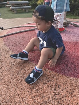 AO✘✘✘NENEさん（キッズ・90cm）の秋コーディネート