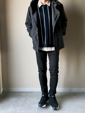 「やっぱりストリートが好き」｜「アイテム（マウンテンパーカー）」を使った、Naoさん（メンズ・170cm）の秋コーディネート