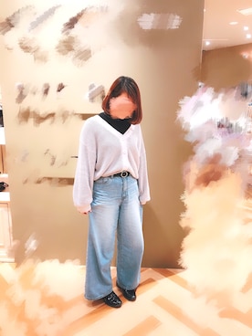 「春冬mix」｜yuuuukinさん（レディース・157cm）の冬コーディネート