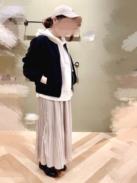 yuuuukinさんの「プリーツロングスカート ●」を使ったコーディネート