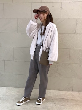 はるなさん（レディース・159cm）の秋コーディネート