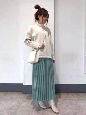 はるなさん（レディース・159cm）の冬コーディネート