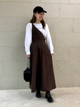 はるなさん（レディース・159cm）の秋コーディネート